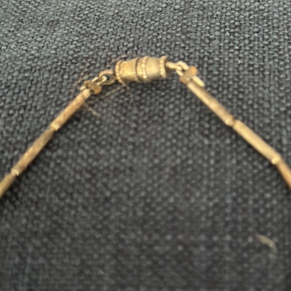 Necklace sterling silver with hematite beads vintage 19” - Picture 8 of 10